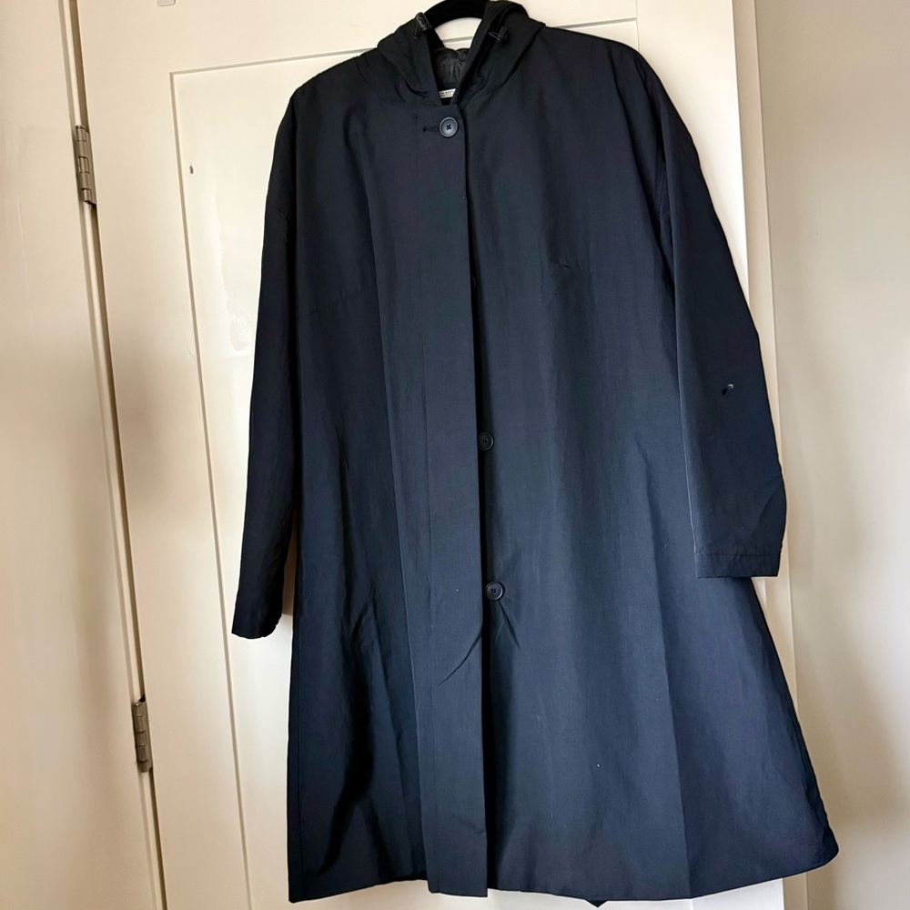 Ava & Viv Black Water-Resistant Jacket